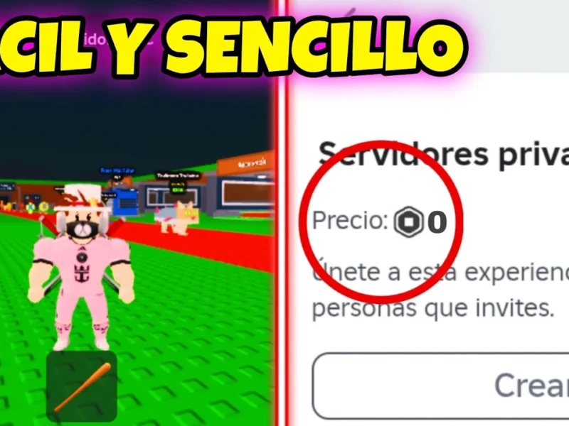 Conseguir servidor privado gratis en Steal a Brainrot