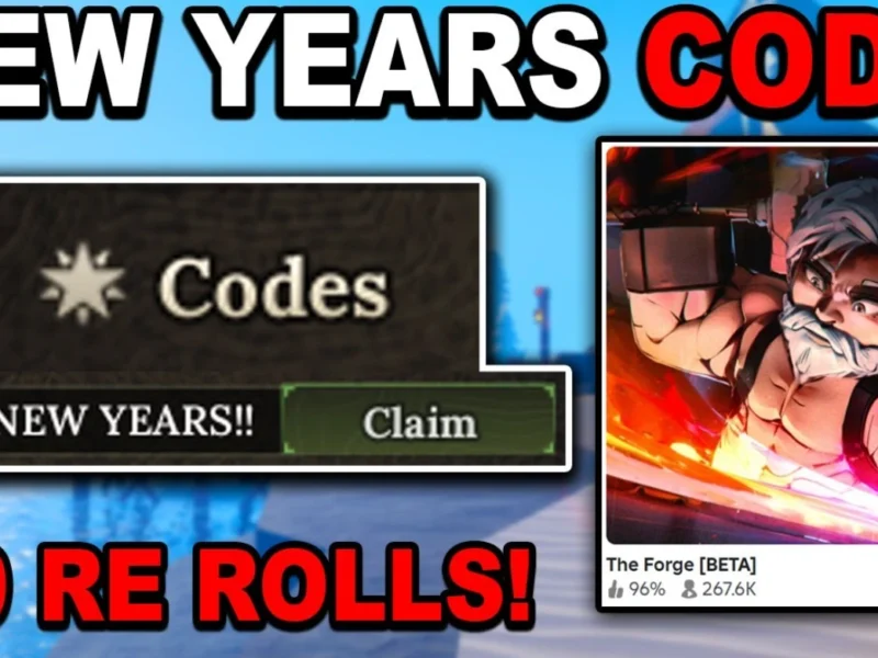 Código de año nuevo en The Forge