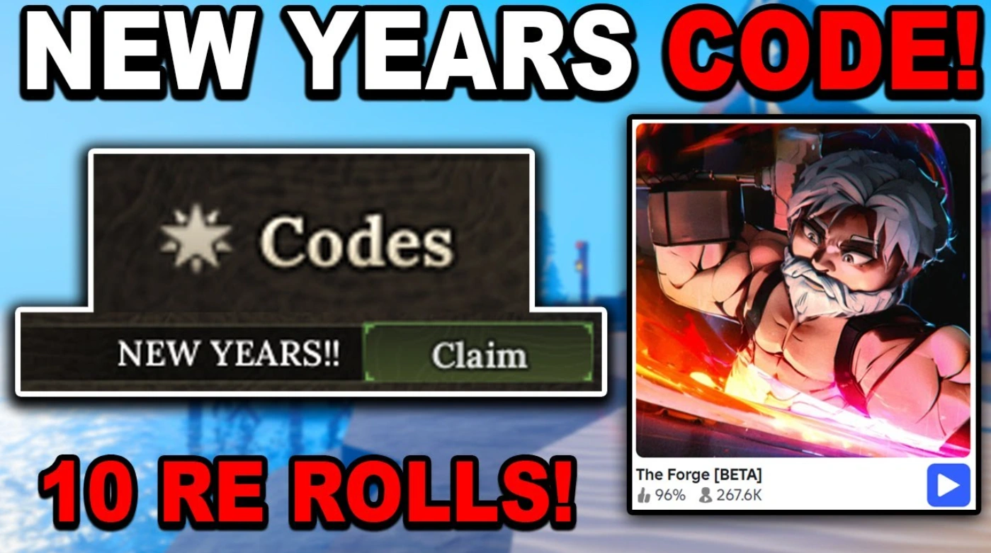 Código de año nuevo en The Forge