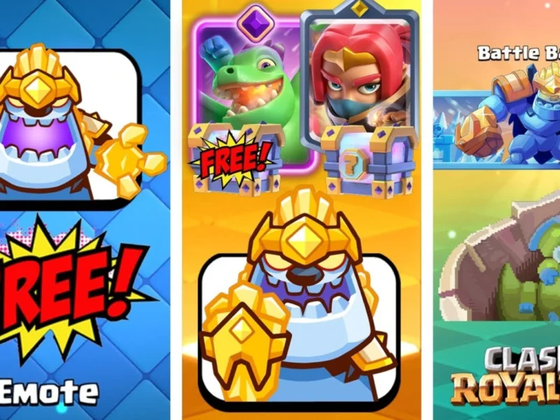 Nuevos emotes y cofres de Clash Royale