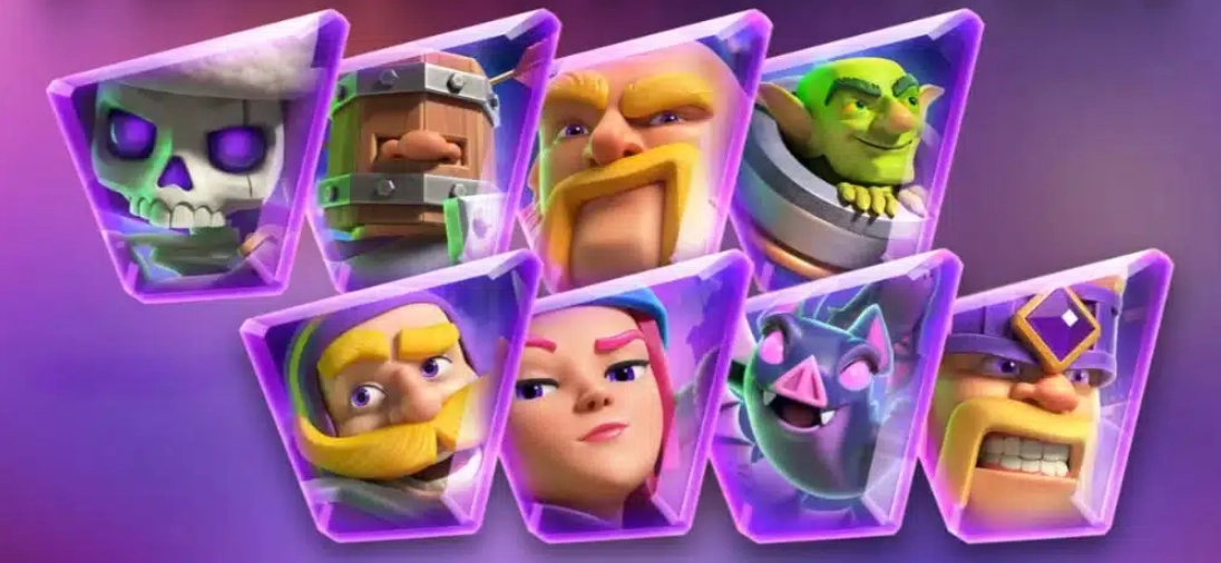 Fragmentos de evolución de Clash Royale