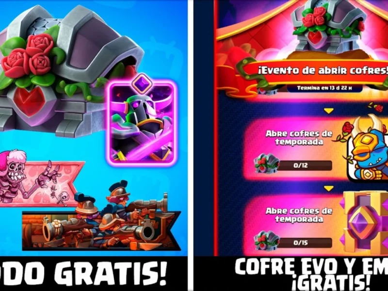 Nuevos emotes y cofres de Clash Royale