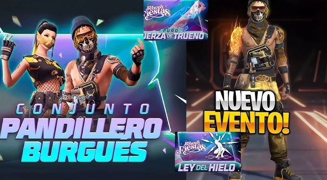 Paquete pandilleros en Free Fire