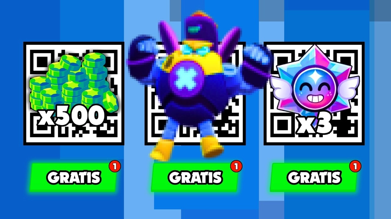 Códigos QR de Brawl Stars