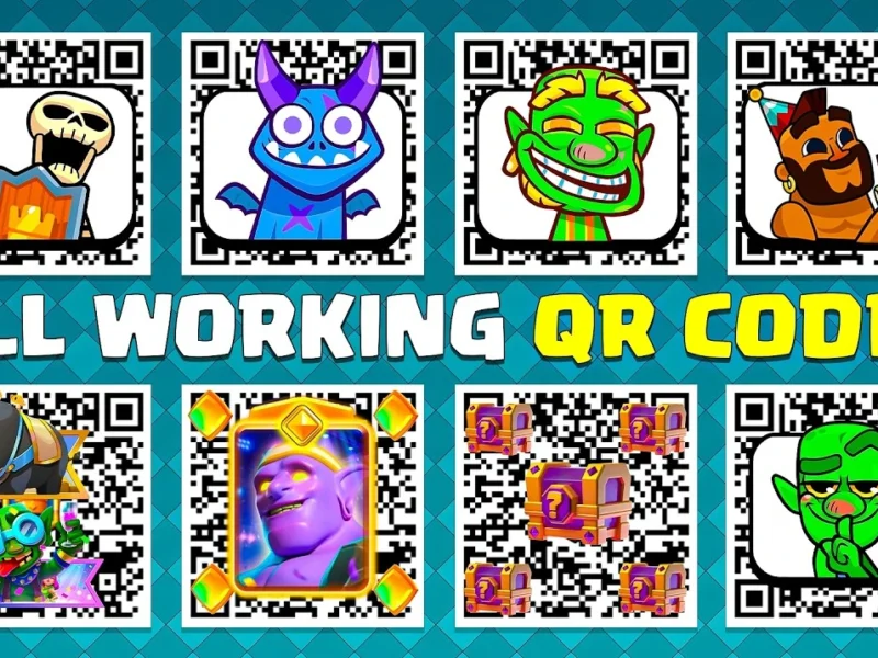 Codigos QR de Mayo CLash Royale
