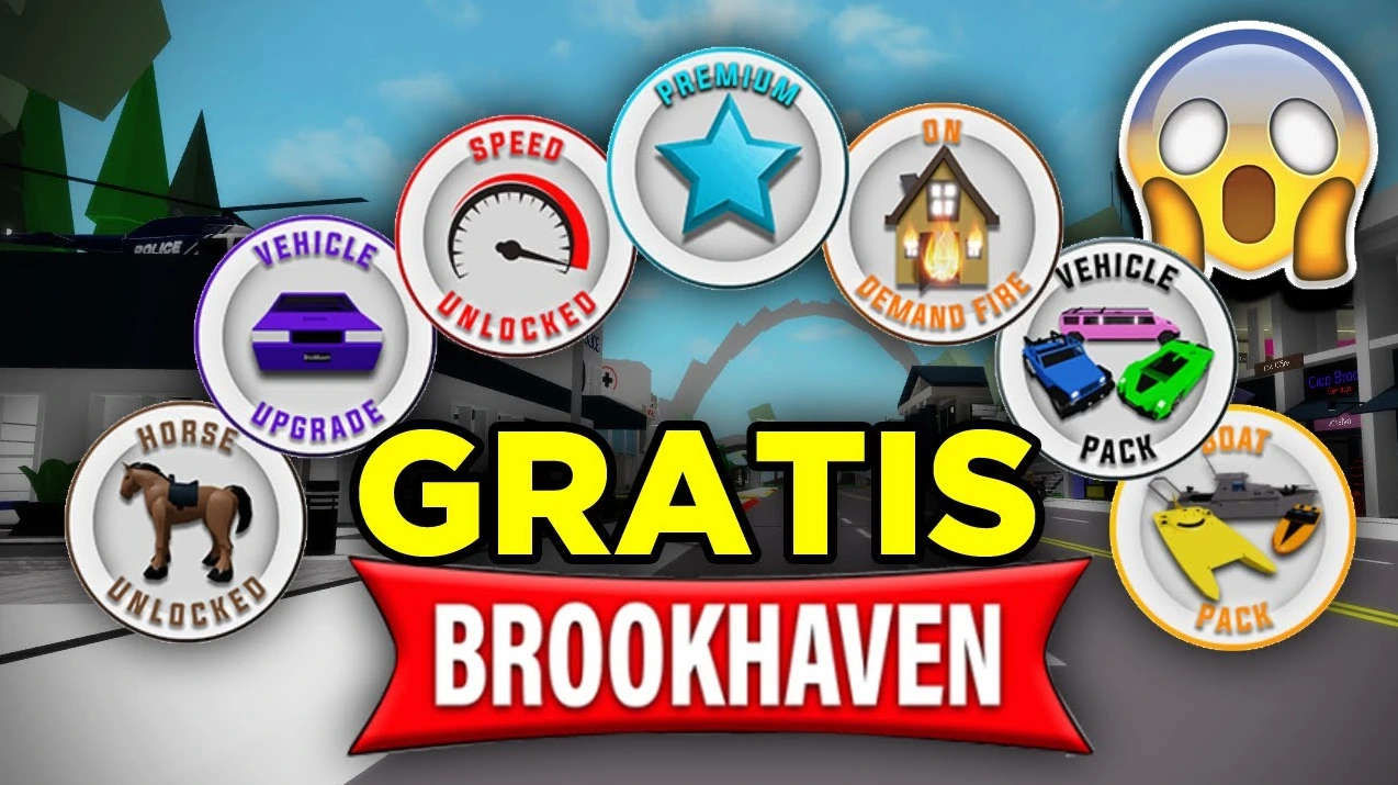 Conseguir pases gratis en Brookhaven Roblox
