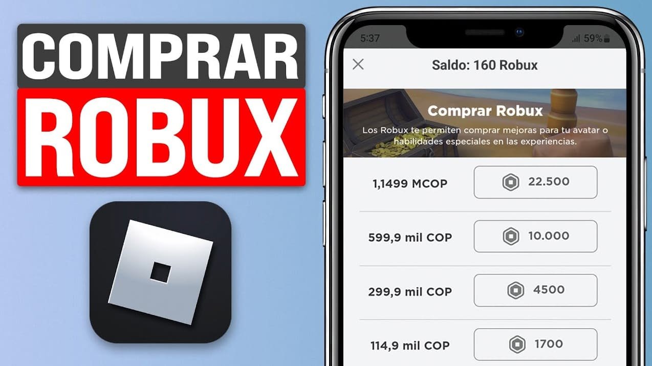 Comprar Robux en Roblox
